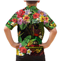 45th Anniversary of Freedom Vanuatu Family Matching Mermaid Dress and Hawaiian Shirt Island Pride Cultural Power Pacific Unity