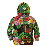 45th Anniversary of Freedom Vanuatu Kid Hoodie Island Pride Cultural Power Pacific Unity