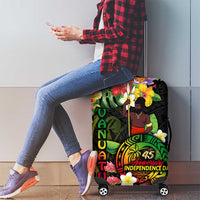 45th Anniversary of Freedom Vanuatu Luggage Cover Island Pride Cultural Power Pacific Unity