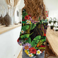 45th Anniversary of Freedom Vanuatu Women Casual Shirt Island Pride Cultural Power Pacific Unity DT02 - Polynesian Pride