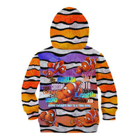 The Ocean Best Dad Kid Hoodie Like Marlin Happy Fathers Day To a True Hero - Polynesian Pride