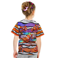 The Ocean Best Dad Kid T Shirt Like Marlin Happy Fathers Day To a True Hero - Polynesian Pride