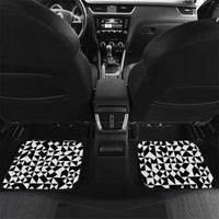 Kiwi New Zealand Rugby Car Mats Kiwis Mascot Tropical Pattern