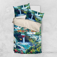 Wailua Falls Hawaii Bedding Set Kauai Natural Beauty