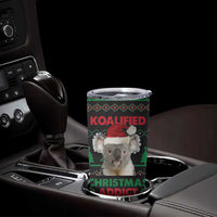 Cute Koala Tumbler Cup Koalified Christmas Addict DT03 - Polynesian Pride