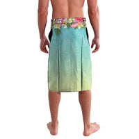 Personalised Hawaii Father's Day Lavalava Happy Father And Child