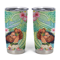 Personalised Hawaii Father's Day Tumbler Cup Happy Father And Child