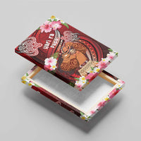 New Zealand Father's Day Canvas Wall Art Happy Father And Child