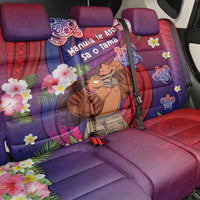 Samoa Father's Day Back Car Seat Cover Happy Father And Child