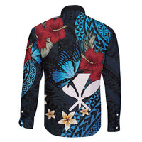 Hawaii Butterfly Family Matching Puletasi and Hawaiian Shirt Kanaka Maoli Mix Hibiscus