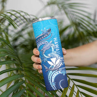 Hawaii Skinny Tumbler Turtle With Hammerhead Shark Oceanic DT04 - Polynesian Pride