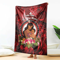 New Zealand Mother's Day Blanket I Love You Mom