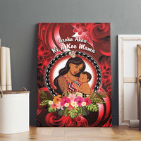 New Zealand Mother's Day Canvas Wall Art I Love You Mom