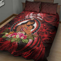 New Zealand Mother's Day Quilt Bed Set I Love You Mom DT04 - Polynesian Pride