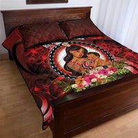 New Zealand Mother's Day Quilt Bed Set I Love You Mom DT04 - Polynesian Pride