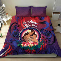 Samoa Mother's Day Bedding Set I Love You Mom