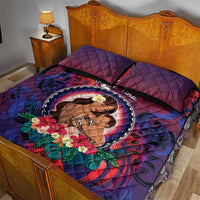 Samoa Mother's Day Quilt Bed Set I Love You Mom