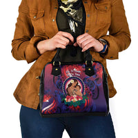 Samoa Mother's Day Shoulder Handbag I Love You Mom DT04 - Polynesian Pride