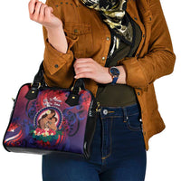 Samoa Mother's Day Shoulder Handbag I Love You Mom DT04 - Polynesian Pride