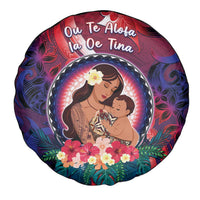 Samoa Mother's Day Spare Tire Cover I Love You Mom