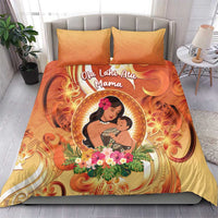 Tonga Mother's Day Bedding Set I Love You Mom DT04 - Polynesian Pride
