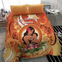 Tonga Mother's Day Bedding Set I Love You Mom DT04 - Polynesian Pride