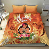 Tonga Mother's Day Bedding Set I Love You Mom DT04 - Polynesian Pride