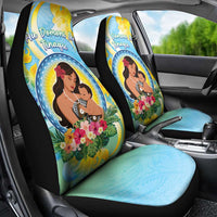 Fiji Mother's Day Car Seat Cover I Love You Mom