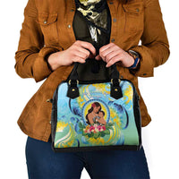 Fiji Mother's Day Shoulder Handbag I Love You Mom DT04 - Polynesian Pride