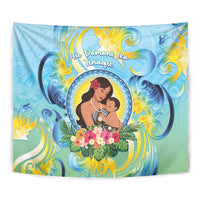 Fiji Mother's Day Tapestry I Love You Mom