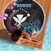 Hawaii Beach Blanket Kanaka Maoli With Fish Hook