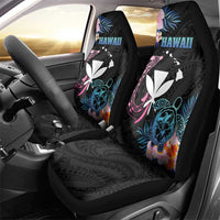 Hawaii Car Seat Cover Kanaka Maoli With Fish Hook