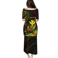 Personalised Hawaii Puletasi Kanaka Maoli With Hammerhead Shark DT04 - Polynesian Pride