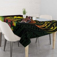 Hawaii Tablecloth Kanaka Maoli With Hammerhead Shark DT04 - Polynesian Pride