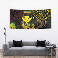 Hawaii Tapestry Kanaka Maoli With Hammerhead Shark