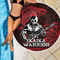 Hawaii Ikaika Warrior Beach Blanket Hawaiian Tribal Tattoo DT04 - Polynesian Pride