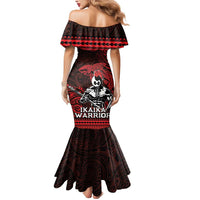 Hawaii Ikaika Warrior Mermaid Dress Hawaiian Tribal Tattoo