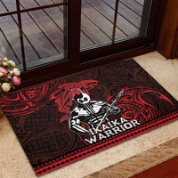 Hawaii Ikaika Warrior Rubber Doormat Hawaiian Tribal Tattoo DT04 - Polynesian Pride