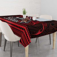 Hawaii Ikaika Warrior Tablecloth Hawaiian Tribal Tattoo DT04 - Polynesian Pride