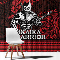 Hawaii Ikaika Warrior Window Curtain Hawaiian Tribal Tattoo DT04 - Polynesian Pride