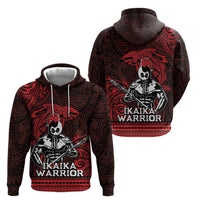 Hawaii Ikaika Warrior Zip Hoodie Hawaiian Tribal Tattoo DT04 - Polynesian Pride