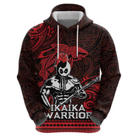Hawaii Ikaika Warrior Zip Hoodie Hawaiian Tribal Tattoo DT04 - Polynesian Pride
