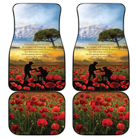New Zealand ANZAC Day Car Mats The Ode Remembrance And Poppy
