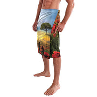 New Zealand ANZAC Day Lavalava The Ode Remembrance And Poppy