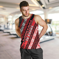Personalised Aotearoa Te Arawa Men Tank Top New Zealand Maori Tribal Fern Pattern
