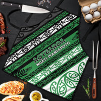 Aotearoa Ngati Maniapoto Apron New Zealand Maori Tribal Fern Pattern