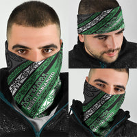 Aotearoa Ngati Maniapoto Neck Gaiter New Zealand Maori Tribal Fern Pattern