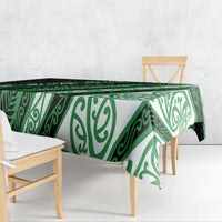 Aotearoa Ngati Maniapoto Tablecloth New Zealand Maori Tribal Fern Pattern