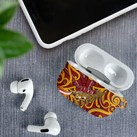 Aotearoa Waikato Tainui AirPods Case Maori Tribal Pattern Koru Motif