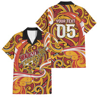 Custom Aotearoa Waikato Tainui Family Matching Off The Shoulder Long Sleeve Dress and Hawaiian Shirt Maori Tribal Pattern Koru Motif
